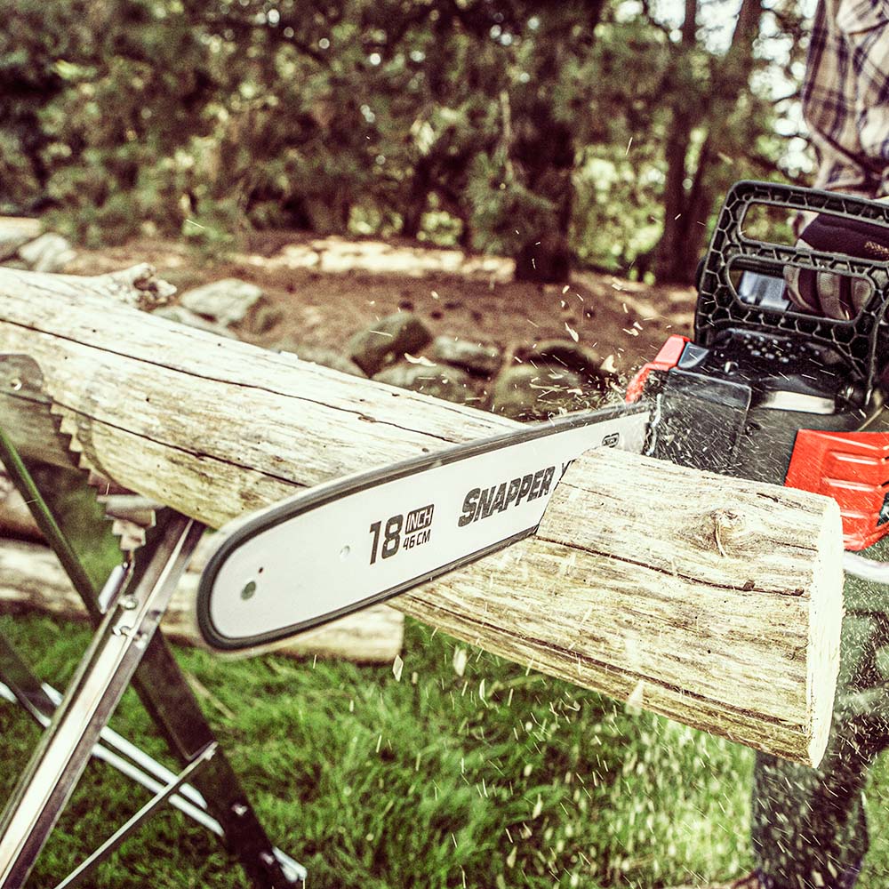 82 Volt Max Lithium Ion Cordless Chainsaw Snapper